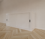 Sideboard La Paz - 200x50x90H cm - 2 Schiebetüren - schlankes Design