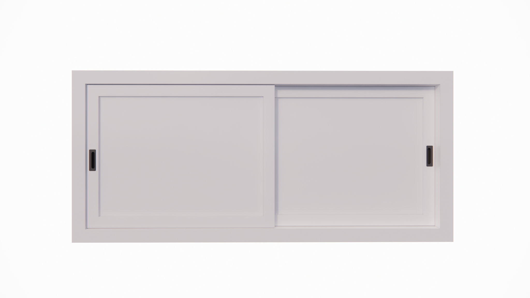 Sideboard La Paz - 200x50x90H cm - 2 Schiebetüren - schlankes Design