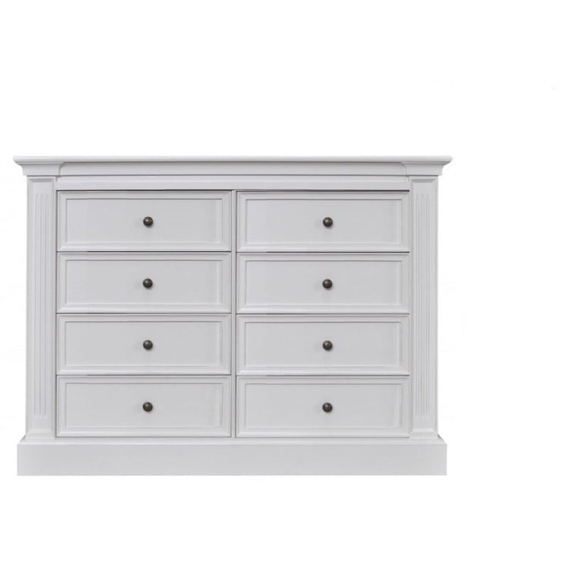 Schubladenblock Reims - 100x45x95H cm - 9 Soft-Close-Schubladen - rustikale Ausführung