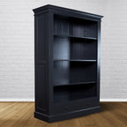 Bücherregal Libreria - 125x45x180H cm - 3 Fachböden - 2 Soft-Close-Schubladen