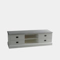 TV-Sideboard Lin 04 - 160x50x50H cm - 4 Schubladen - offenes Mittelfach - mit Kabeldurchlass - optional vergraute Platte