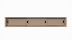 TV-Sideboard Medellin - 300x40x40 - 3 Schiebetüren - schlichtes Design