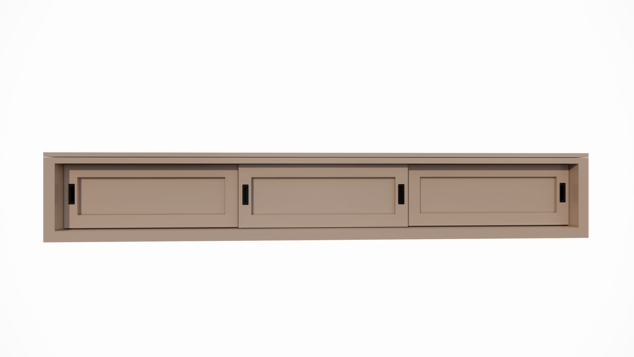 TV-Sideboard Medellin - 300x40x40 - 3 Schiebetüren - schlichtes Design
