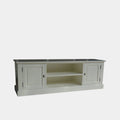 TV-Sideboard miss 08 - 180x46x60H cm - 2 geschlossene Flügeltüren - offenes Mittelfach - mit Kabeldurchlass