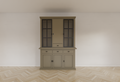 Buffetschrank Montana 07 - 145x46x220H cm - geschlossene Tür und Stahltüren