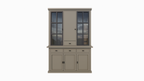 Buffetschrank Montana 07 - 145x46x220H cm - geschlossene Tür und Stahltüren