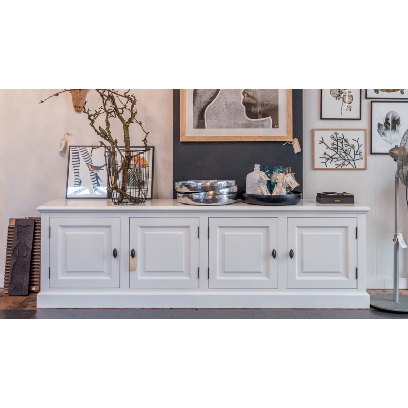 Moonstar TV-Anrichte - 230x50x70H cm - 4 Flügeltüren
