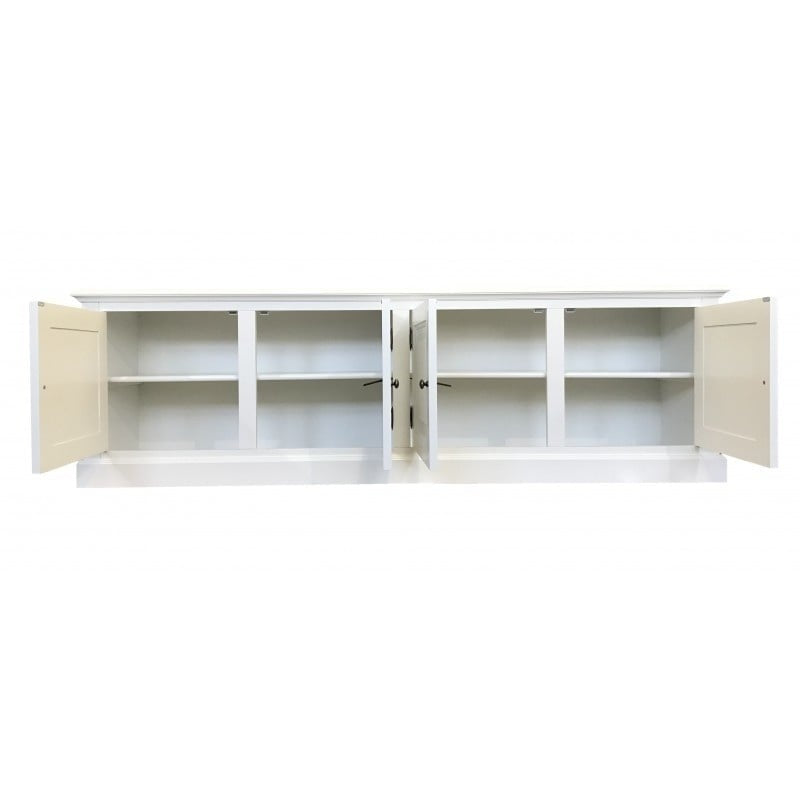 Moonstar TV-Anrichte - 230x50x70H cm - 4 Flügeltüren