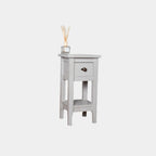 Nachttisch Un - 30x30x60H cm - 1 Schublade - 1 Ablage