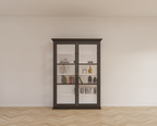 Vitrine Noia - 140x45x210H cm - Seiten aus Glas