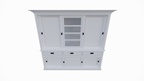 Buffetschrank Patras - 300x50x230H cm - geschlossene Türen - Schiebetüren - 3 Soft-Close-Schubladen