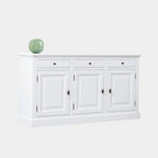 Anrichte Pula - 177x45x95H cm - 3 Schubladen - 3 Flügeltüren