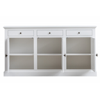 Anrichte Pula - 177x45x95H cm - 3 Schubladen - 3 Flügeltüren