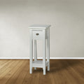Beistelltisch Deux - 30x30x80H cm - 1 Schublade - 1 Ablage