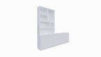 Royan TV-Sideboard - 275x30/45x255H cm - 6 Push-to-open-Türen - Facheinteilung - schlichte Ausführung