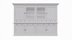 Buffetschrank Santa Monica - 290x45x215H cm - Flügeltüren - Soft-Close-Schubladen