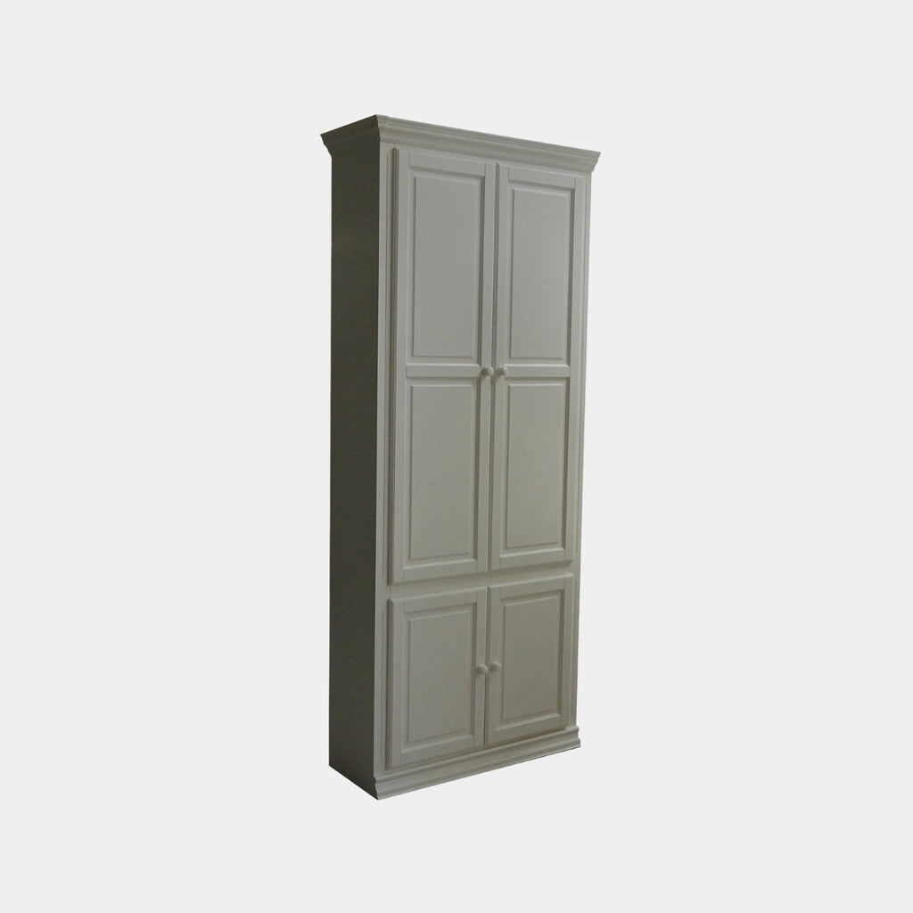Schaltschrank LM 02 - 100x40x245H cm - 4 geschlossene Flügeltüren - 5 Fachböden - verstellbare Fachböden - schaltbar