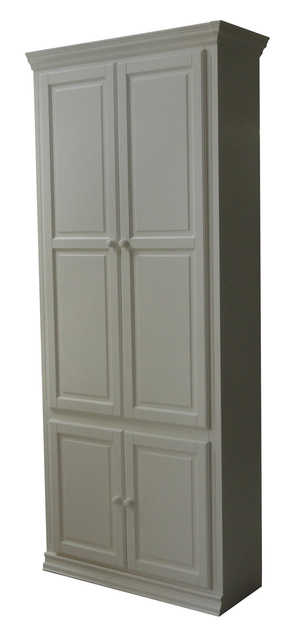 Schaltschrank LM 02 - 100x40x245H cm - 4 geschlossene Flügeltüren - 5 Fachböden - verstellbare Fachböden - schaltbar