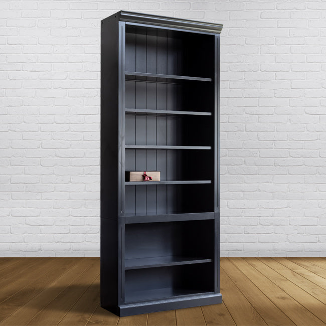 Schaltschrank/Bücherregal LM 04 - 100x40x245H cm - 5 Fachböden - Elementschrank - verstellbare Fachböden