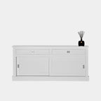 Sideboard Island 05 - 200x50x90H cm - 2 Schubladen - 2 Schiebetüren