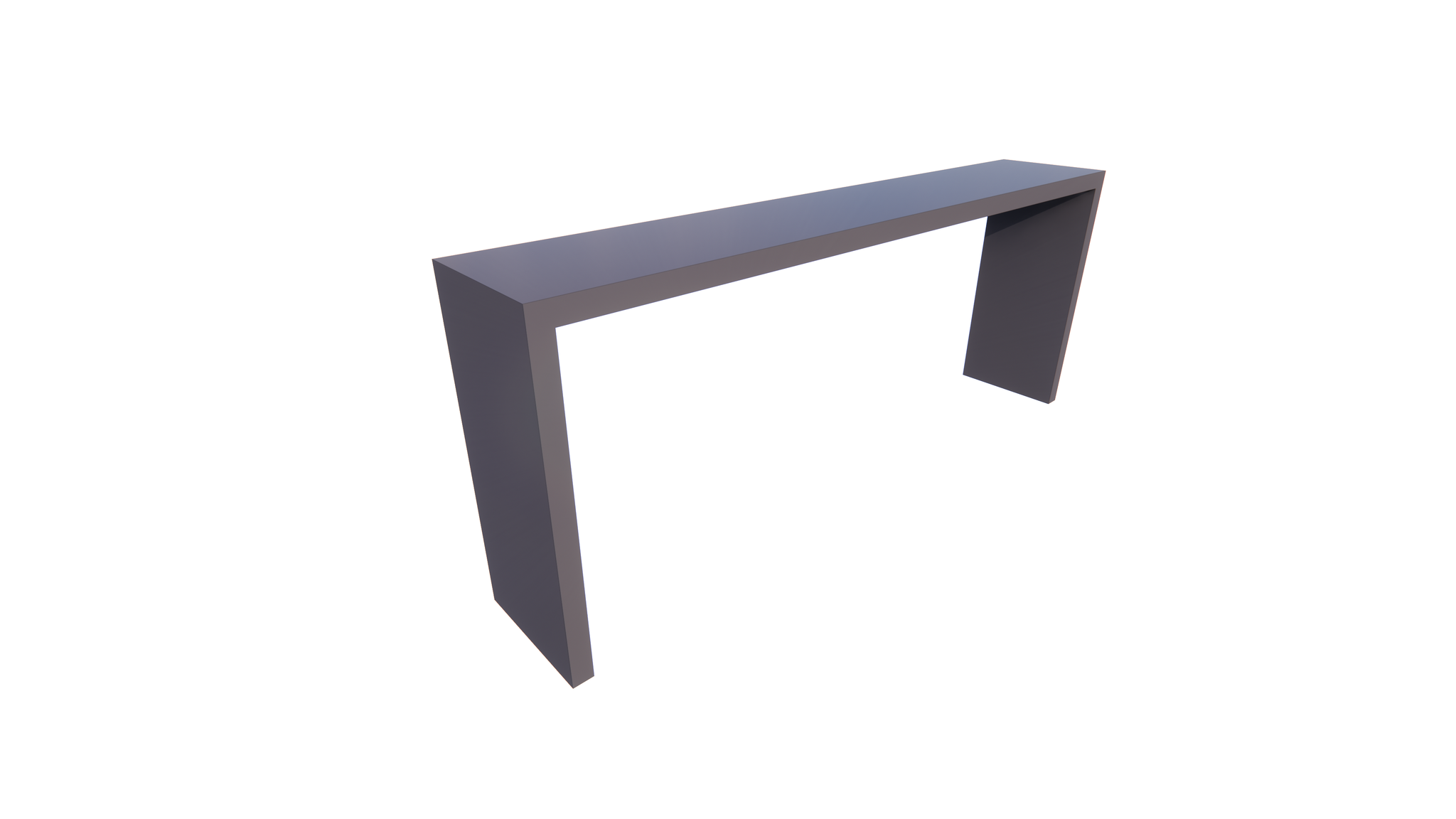 Beistelltisch Eastborne - 200x35x80H cm - schlankes Design