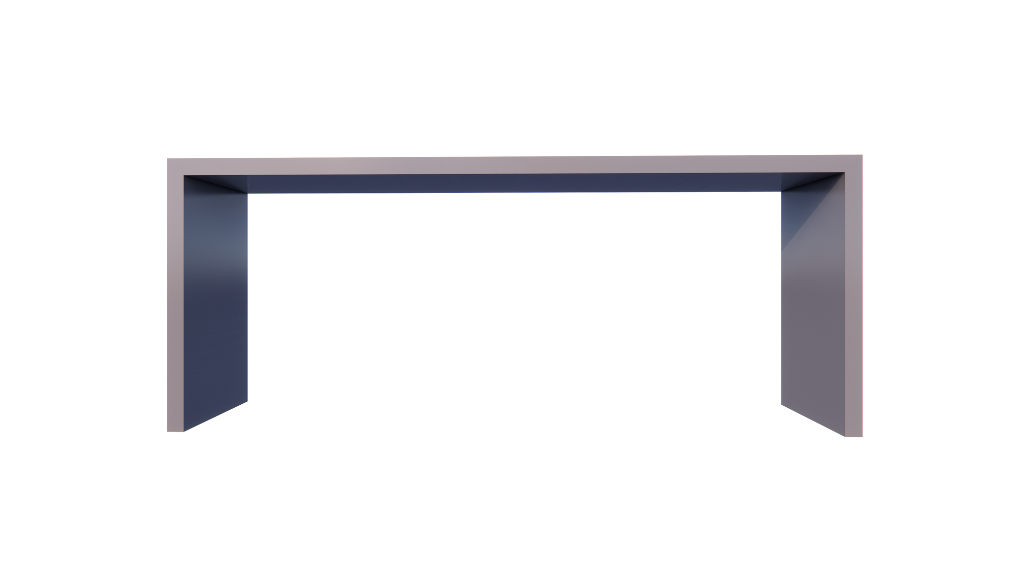 Beistelltisch Eastborne - 200x35x80H cm - schlankes Design