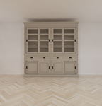 Buffetschrank South Beach - 240x50x240H cm - 8 Schiebetüren - 4 Soft-Close-Schubladen