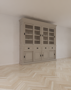 Buffetschrank South Beach - 240x50x240H cm - 8 Schiebetüren - 4 Soft-Close-Schubladen