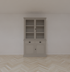 Buffetschrank Tarente 02 - 130x45x220H - 2 Schranktüren - 2 Soft-Close-Schubladen - 2 geschlossene Türen