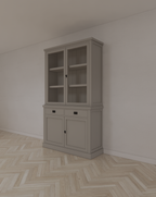 Buffetschrank Tarente 02 - 130x45x220H - 2 Schranktüren - 2 Soft-Close-Schubladen - 2 geschlossene Türen