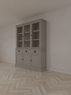 Buffetschrank Tarente 03 -170x45x220H - 3 Schranktüren - 3 Soft-Close-Schubladen - 3 geschlossene Türen