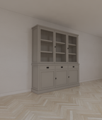 Buffetschrank Tarente 04 -200x45x220H - 3 Schranktüren - 3 Soft-Close-Schubladen - 3 geschlossene Türen