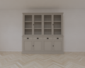 Buffetschrank Tarente 05 - 220x45x220H - 4 Schranktüren - 4 Soft-Close-Schubladen - 4 geschlossene Türen