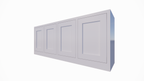 Sideboard Tunja - 200x45x80H cm - 4 grifflose Türen - schlankes Design - push to open Türen