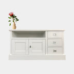 TV-Sideboard Island 06 - 125x50x65H cm - 3 Schubladen - 2 Flügeltüren - mit TV-Kabelloch