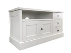 TV-Sideboard Island 06 - 125x50x65H cm - 3 Schubladen - 2 Flügeltüren - mit TV-Kabelloch
