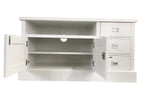 TV-Sideboard Island 06 - 125x50x65H cm - 3 Schubladen - 2 Flügeltüren - mit TV-Kabelloch