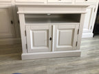 Rimini TV Sideboard - 90x50x75H cm - offenes Fach - 2 geschlossene Flügeltüren - mit Kabeldurchlass