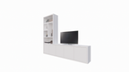 Utrah Fächerschrank - 300x40x250H cm - 5 push-to-open Türen