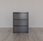 Nachttisch/Schubladenblock Vigo - 45x55x60H cm - 3 grifflose Soft-Close-Schubladen - schlankes Design