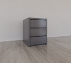 Nachttisch/Schubladenblock Vigo - 45x55x60H cm - 3 grifflose Soft-Close-Schubladen - schlankes Design