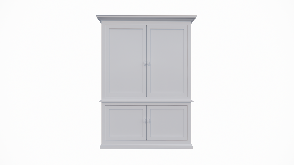 Buffetschrank Viseu -150x40x220H cm - geschlossene Türen