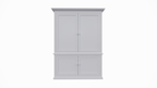 Buffetschrank Viseu -150x40x220H cm - geschlossene Türen
