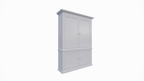 Buffetschrank Viseu -150x40x220H cm - geschlossene Türen