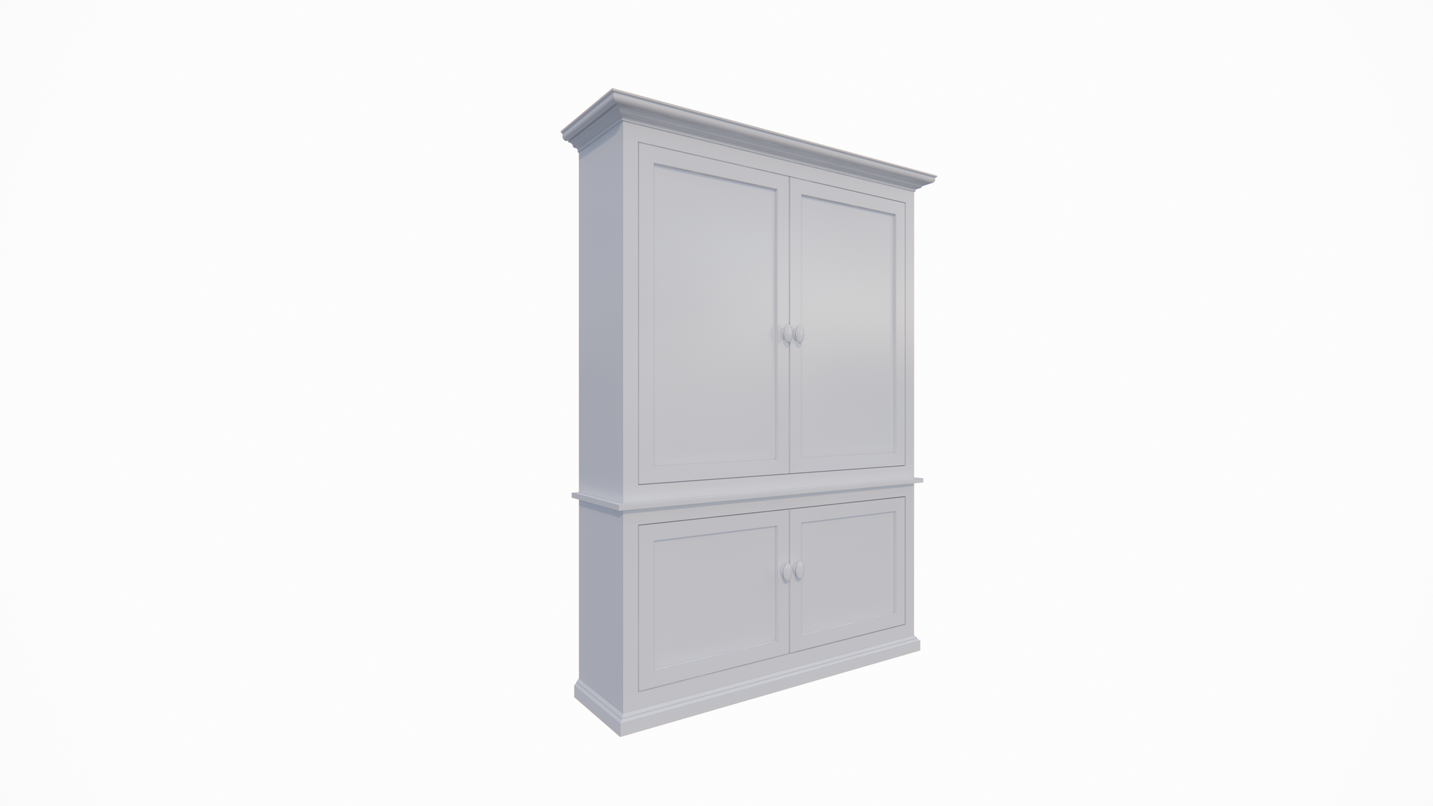 Buffetschrank Viseu -150x40x220H cm - geschlossene Türen