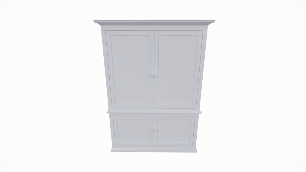 Buffetschrank Viseu -150x40x220H cm - geschlossene Türen