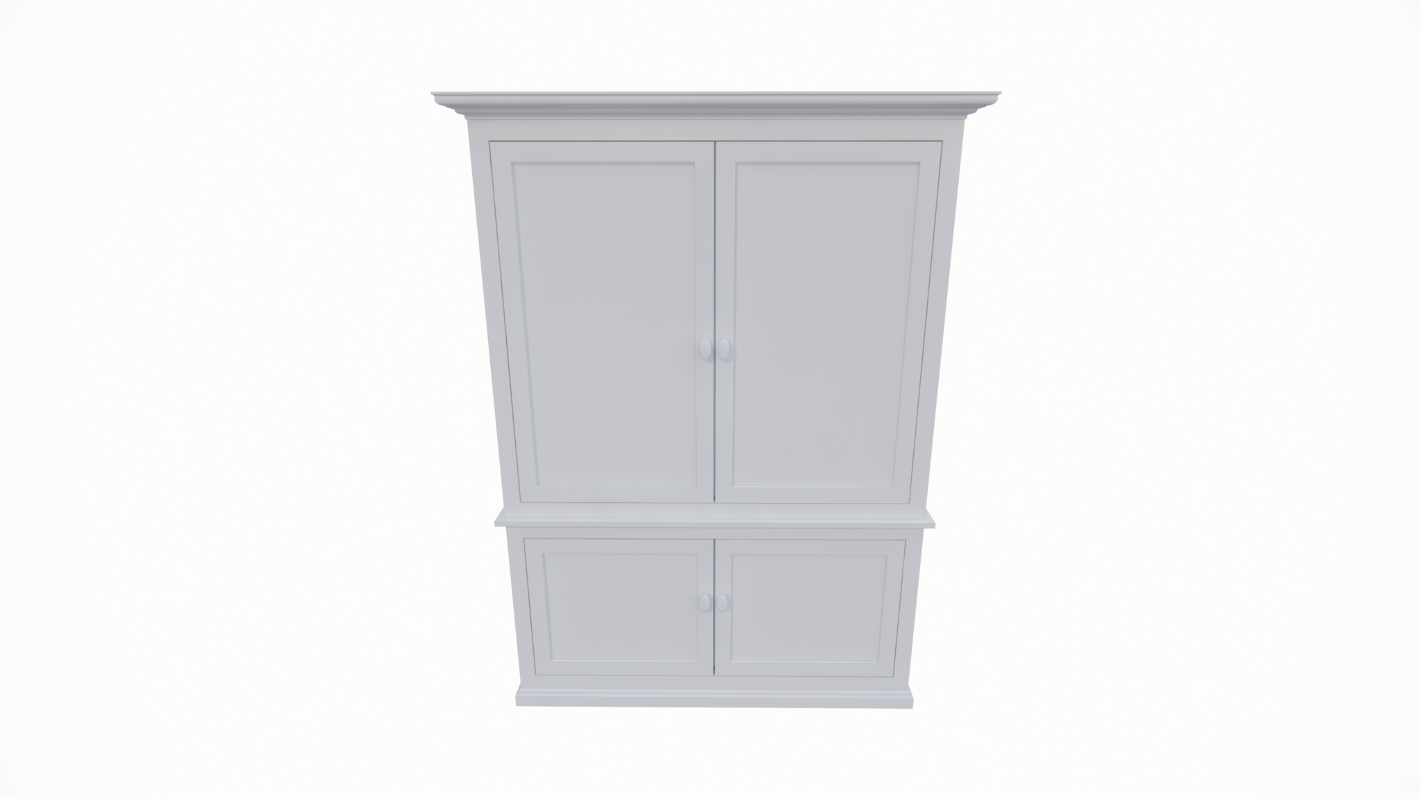 Buffetschrank Viseu -150x40x220H cm - geschlossene Türen