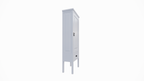 Volos Schrank - 80x40x220H cm - Schrank auf Beinen