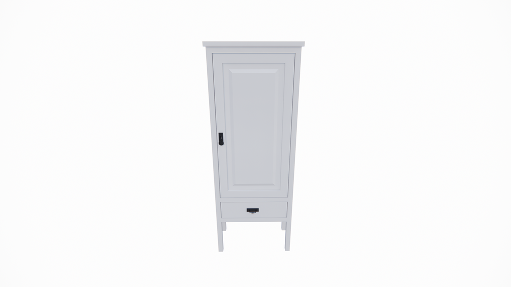 Volos Schrank - 80x40x220H cm - Schrank auf Beinen
