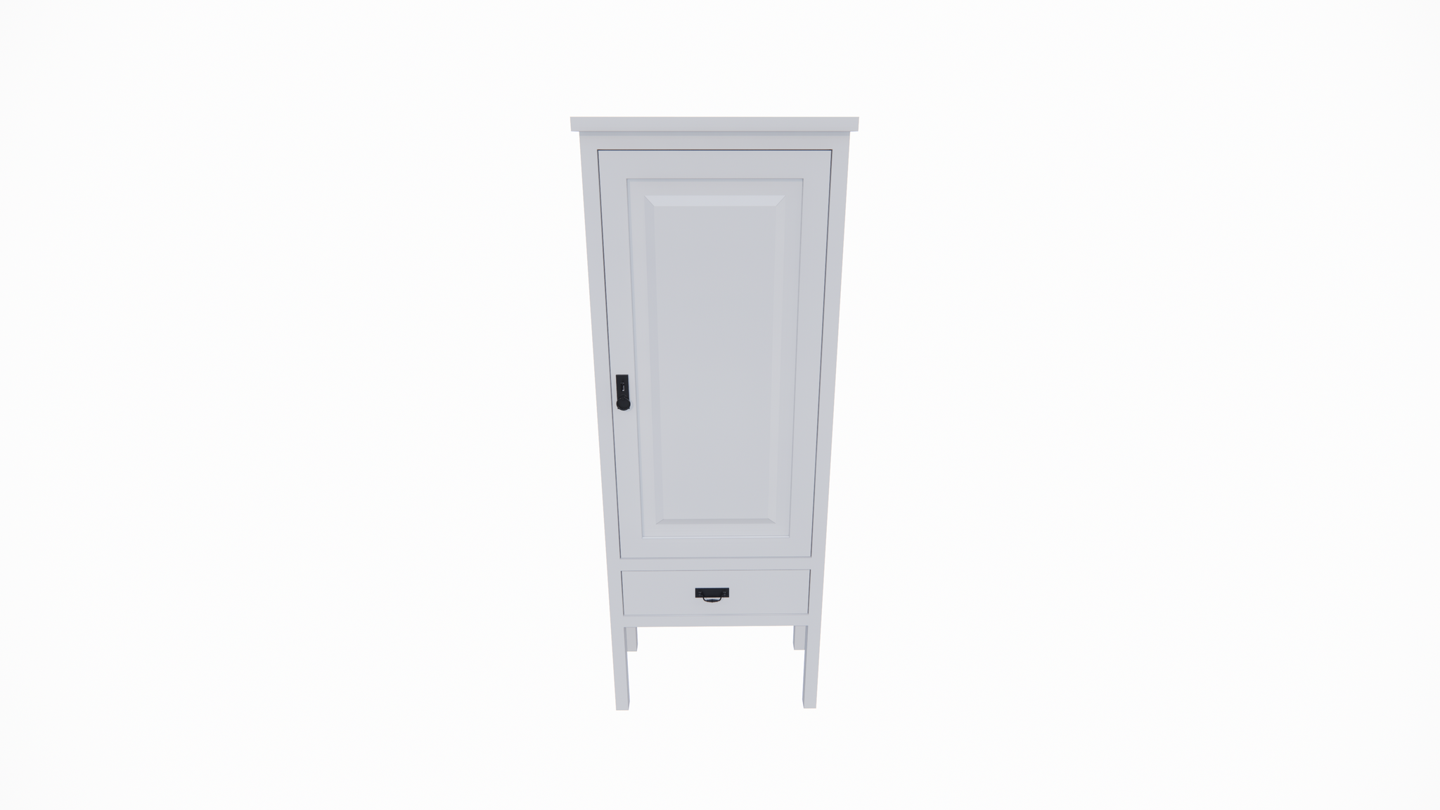 Volos Schrank - 80x40x220H cm - Schrank auf Beinen